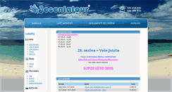 Desktop Screenshot of jeseniatour.cz