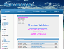 Tablet Screenshot of jeseniatour.cz